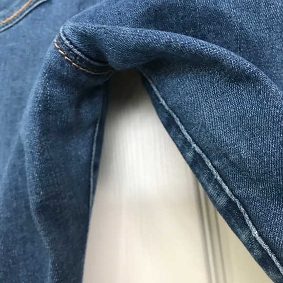 Y2K WAX JEAN Denim Jeans Skinny Ankle Size 6 Fit Deep Blue - Picture 9 of 12